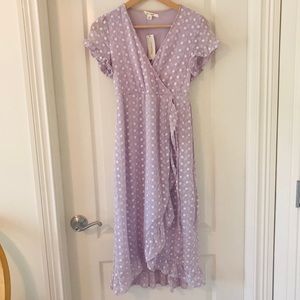 Francesca’s Maxi Wrap Dress